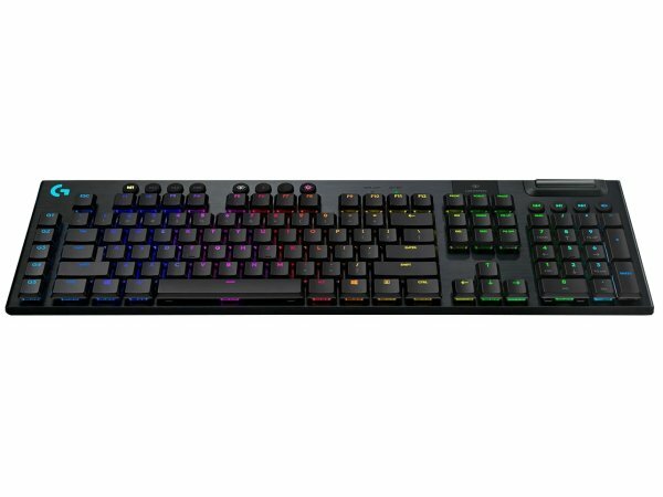 Клавиатура LOGITECH G915, USB, Bluetooth/Радиоканал, черный [920-008909] - фото №3