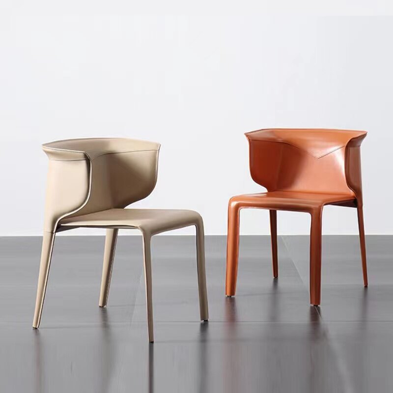 Стул в стиле ANASTASIA Chair By Visionnaire design Maurizio Manzoni (апельсиновый цвет, микроволокно) - фотография № 2
