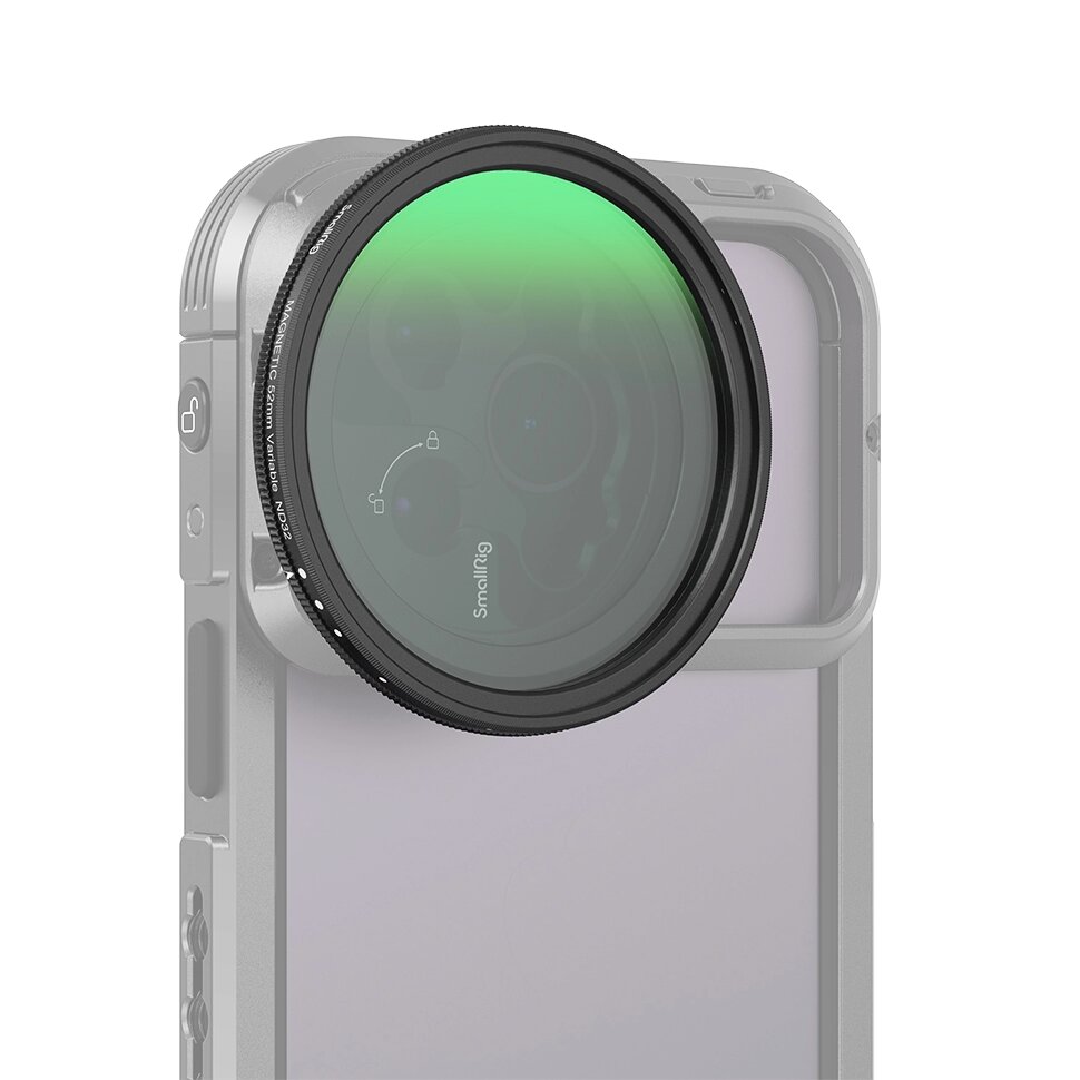 фото Светофильтр SmallRig MagEase Magnetic ND2-32 (1-5 Stop) 52мм 4215