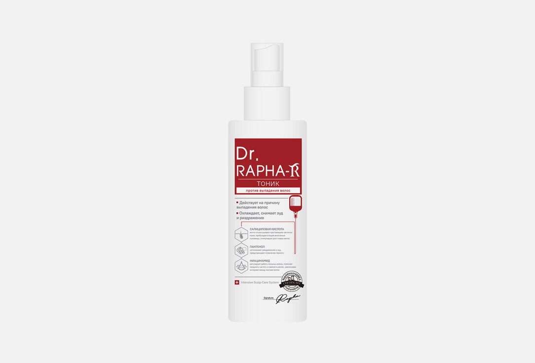 Тоник для кожи головы против выпадения волос Dr.Rapha, Intensive Scalp Tonic 150мл