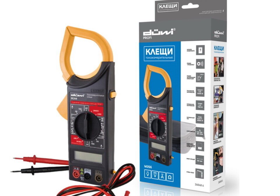 Токоизмерительные клещи DUWI Profi M266