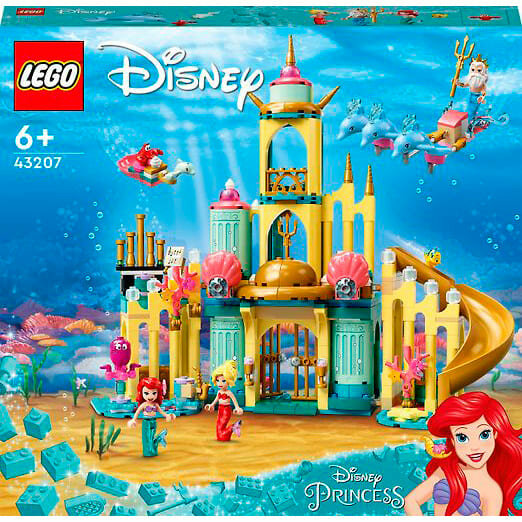 Конструктор LEGO Disney Princess, Princess Ariel's Underwater Palace 43207