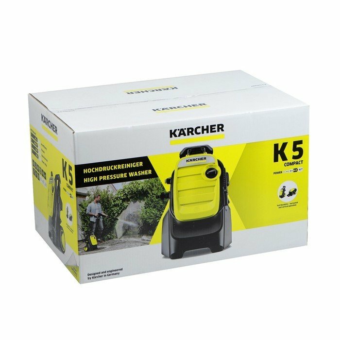 Мойка высокого давления Karcher K 5 Compact, 145 бар, 500 л/ч, 1.630-750.0 - фотография № 2