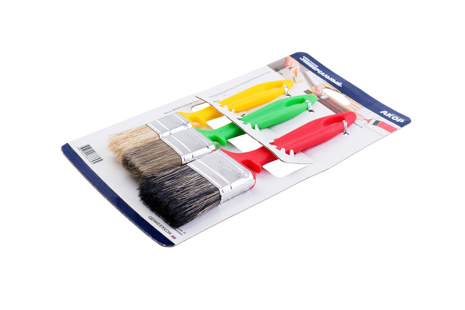 фото Набор кистей Акор Универсальный