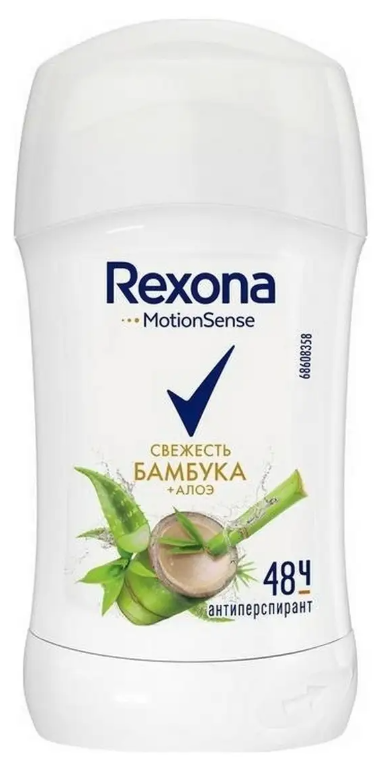 Rexona Антиперспирант- карандаш Свежесть Бамбука и Алоэ Вера 40 гр