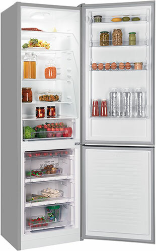 Двухкамерный холодильник NordFrost NRB 162NF S - фотография № 2