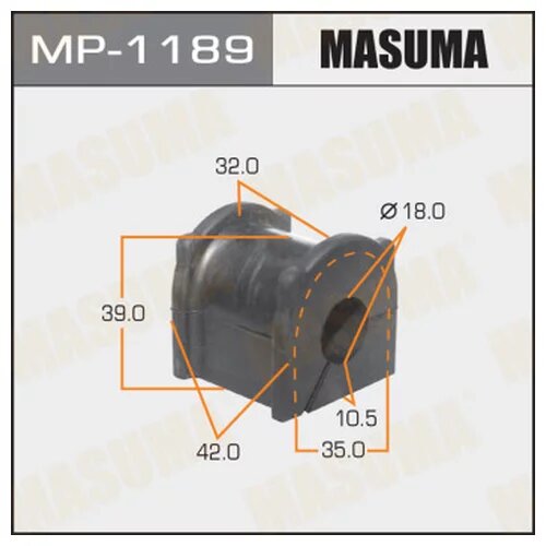 Masuma / Rear / Land Cruiser Prado / Kdj150L, Grj150L Masuma Mp1189 MASUMA MP1189