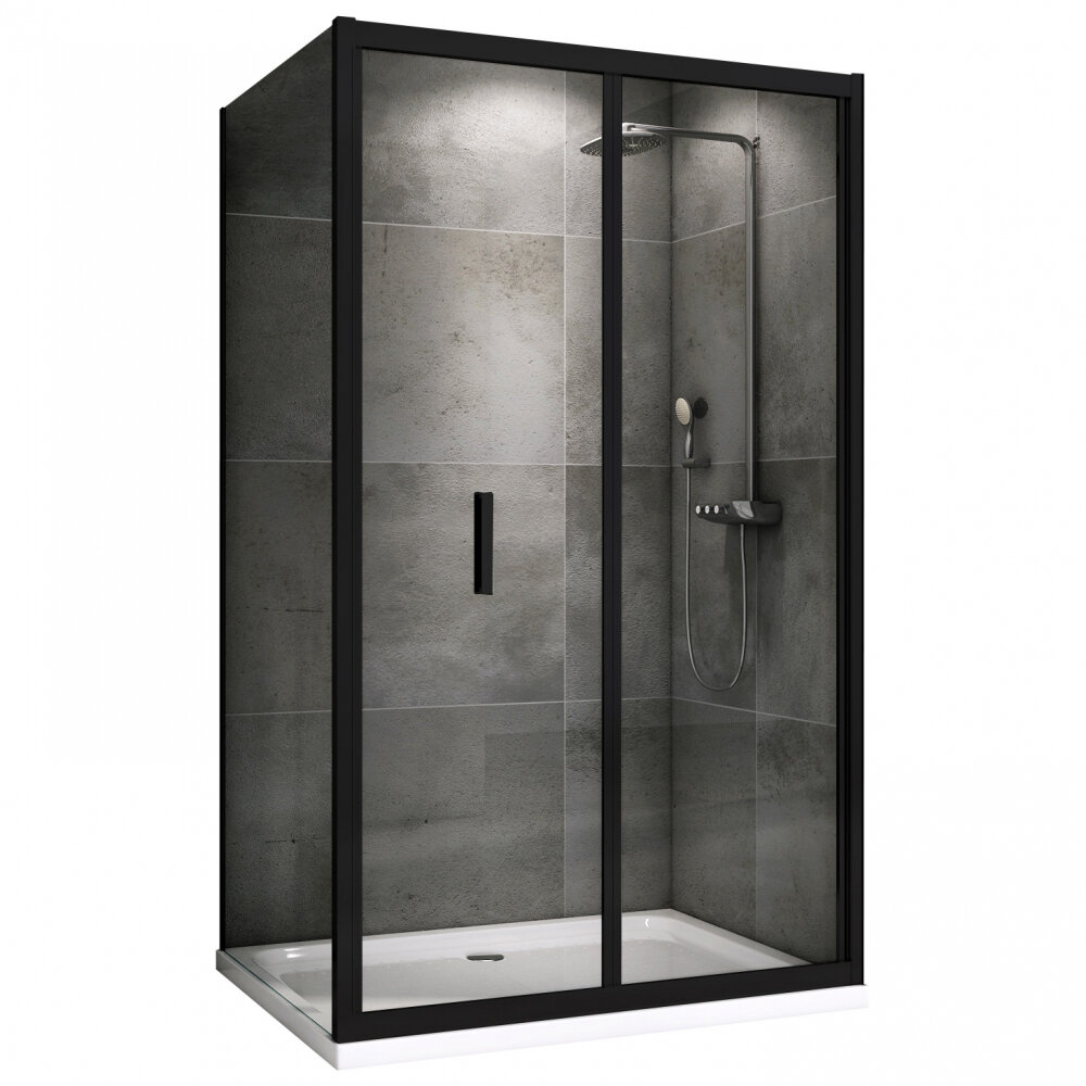 Душевой уголок Abber Sonnenstrand 90х100 AG07090B-S100B - фото №1