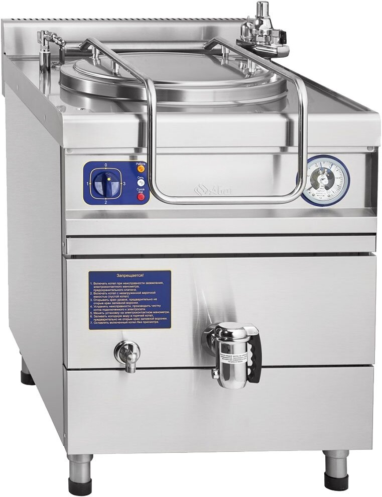 фото Котел пищеварочный КПЭМ-60/9 Т с цельнотянутым сосудом Abat арт.110000009837