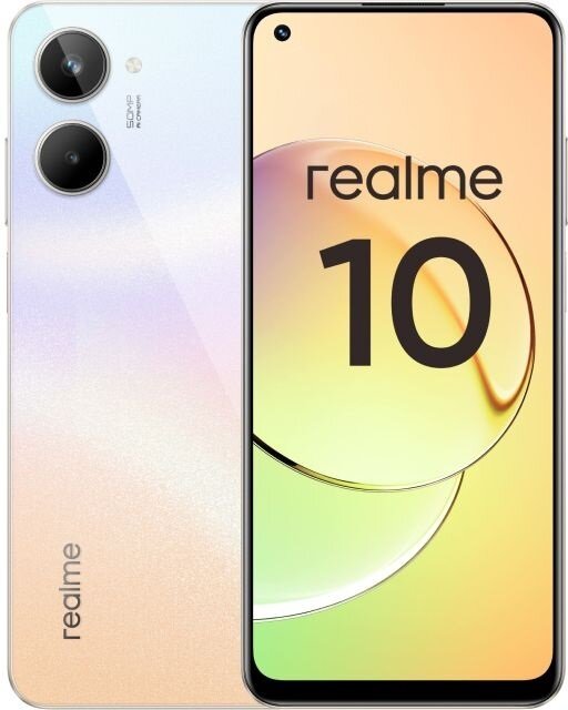 Смартфон realme 10 8/128 ГБ, белый (RU)