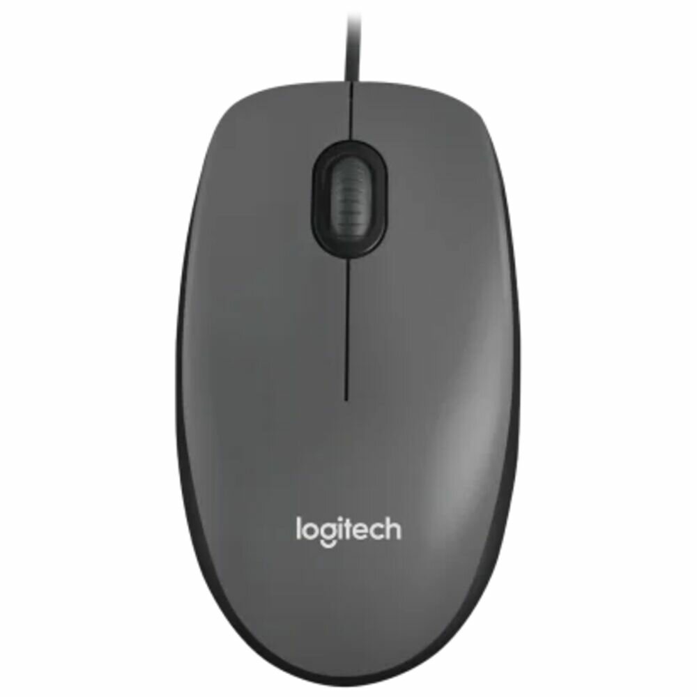  Logitech M90 Mouse Grey  910-001793