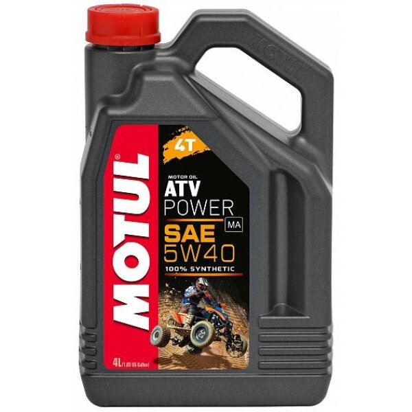 Синтетическое моторное масло Motul ATV Power 4T 5W40