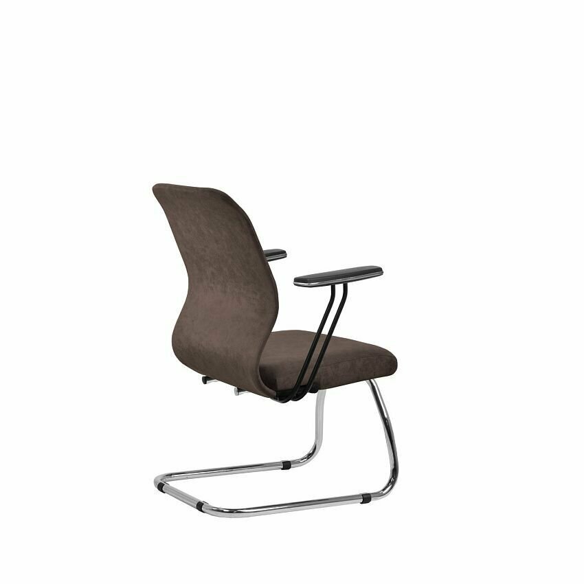 Компьютерное офисное кресло mетта SU-Мr-4/ подл. 110/осн. 007, Темно-коричневое - фотография № 3