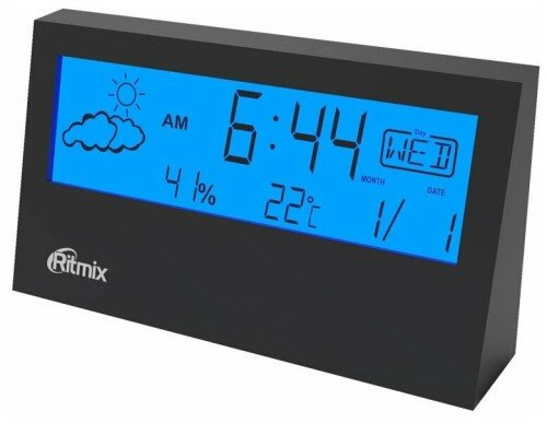 Цифровая метеостанция Ritmix CAT-044 Black