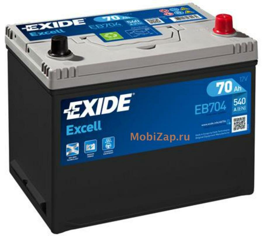 EXIDE EB704 Аккумулятор