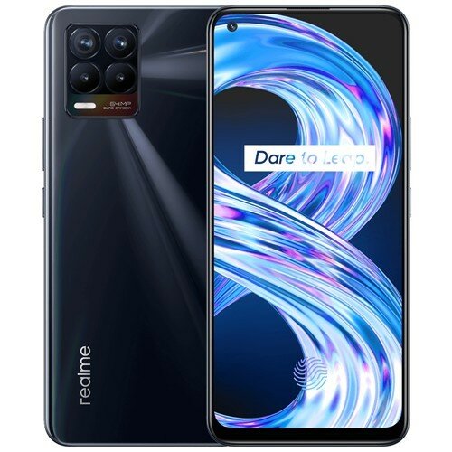 Смартфон Realme 8 6/128Gb Punk Black (Черный) Global Version