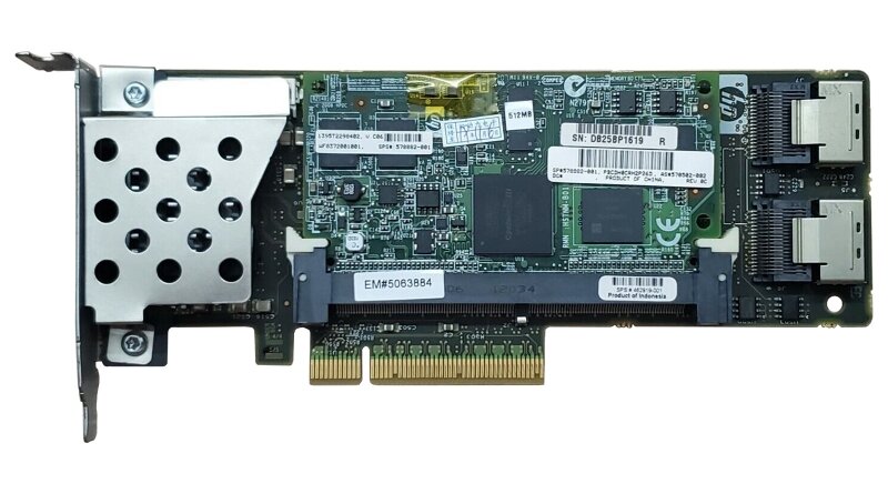 Контроллер HP 578230-B21 PCI-E8x 512Mb