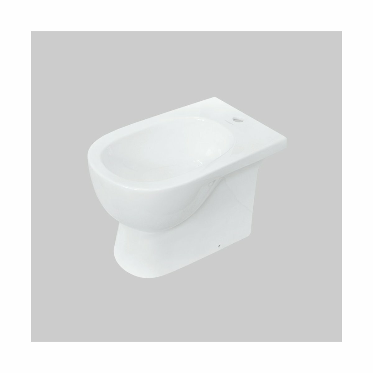 Биде напольное Sanita Luxe, 36 x 60 x 39,8 см, белое