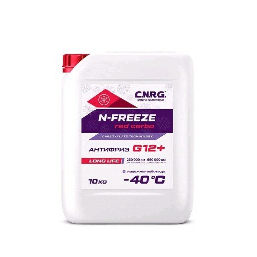 фото Антифриз C.N.R.G. N-Freeze Red Carbo (-40С) G-12+ красный (10кг)