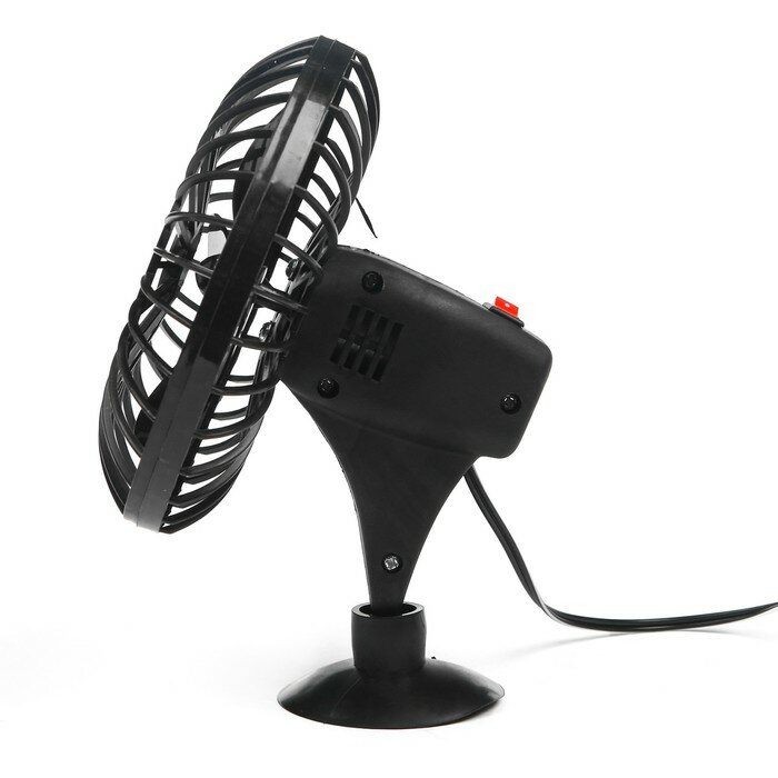 Вентилятор автомобильный AVS Сomfort 9041, 12 В 5", пластик, чёрный - фотография № 2
