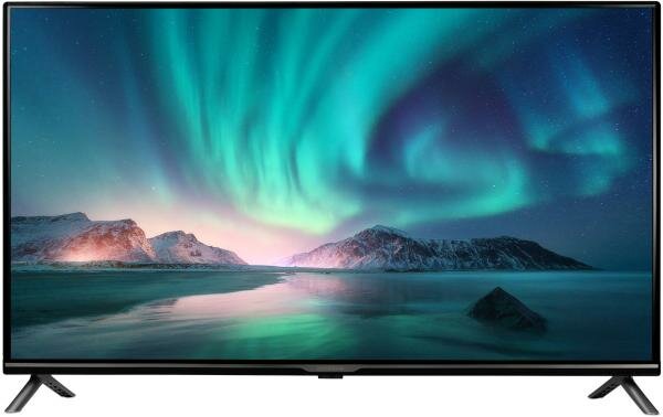 Телевизор LED Hyundai 40 H-LED40BT3001 черный/серебристый FULL HD 60Hz DVB-T2 DVB-C DVB-S2 USB