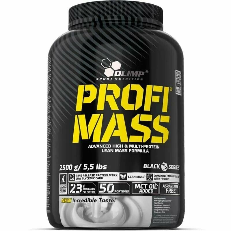 Гейнер Olimp Sport Nutrition PROFI MASS, Шоколад, 2500 г