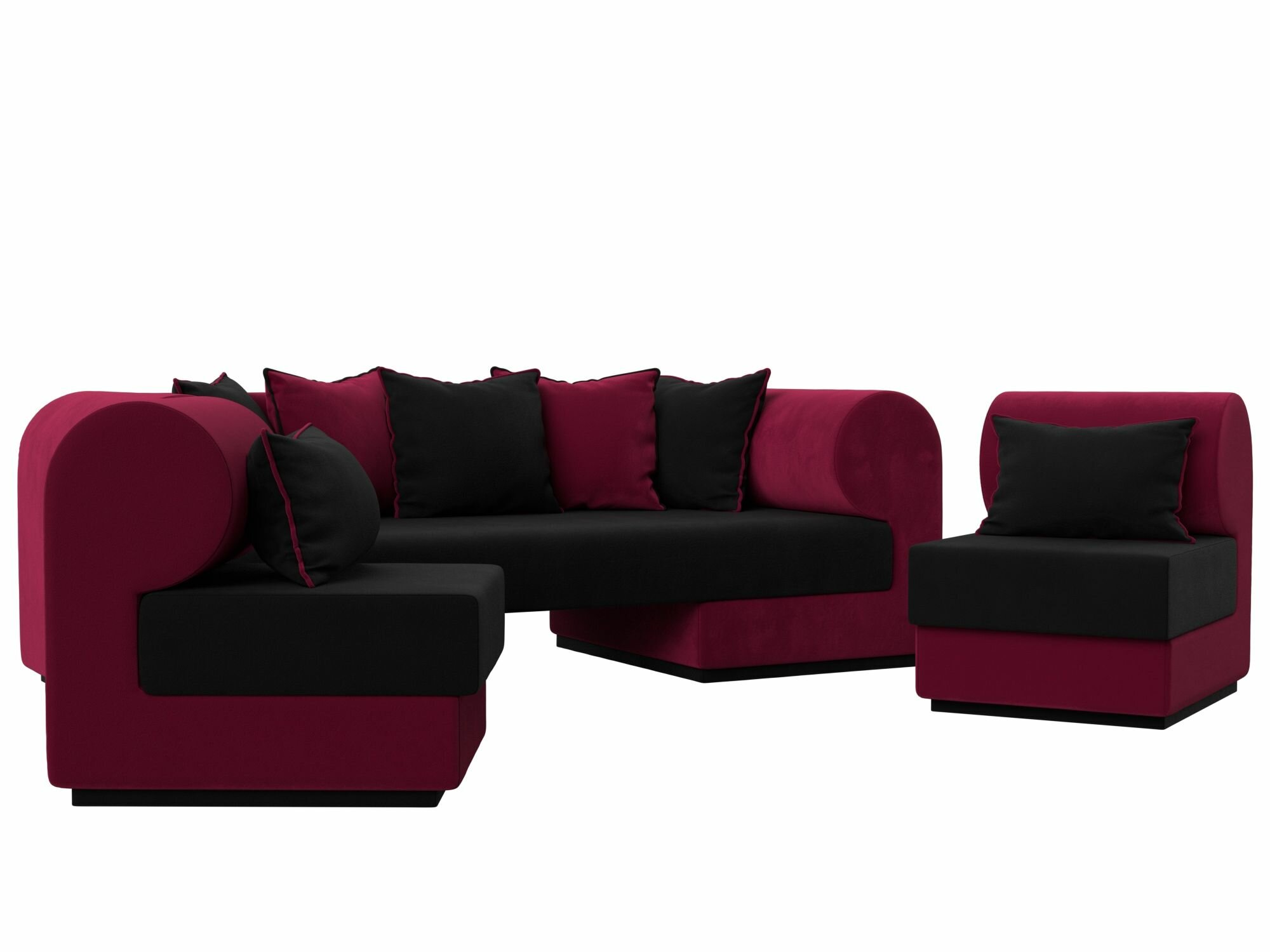 Набор Кипр-3 (диван, 2 кресла) - фотография № 1