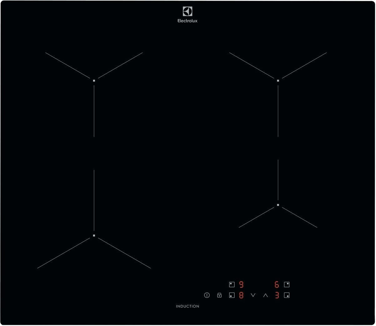 Electrolux Индукционная варочная поверхность Electrolux LIL61424C черный
