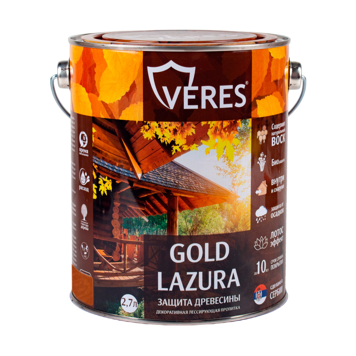 VERES пропитка Gold Lazura