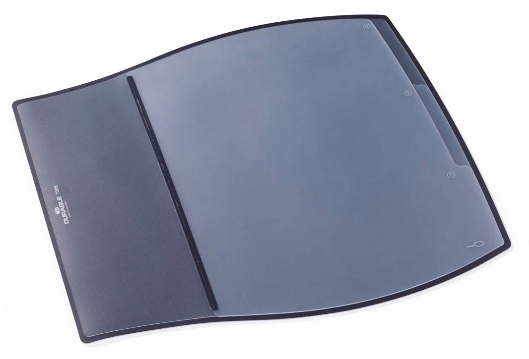 Настольное покрытие Durable Desk Pad (7209-01) 39х44см черный эргономичная форма нескользящая основа