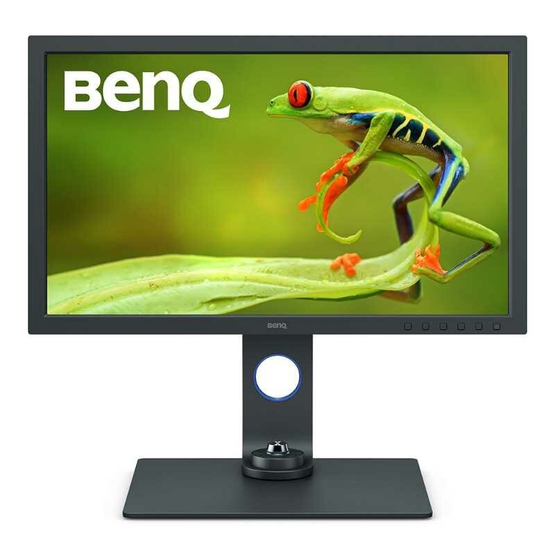 BenQ Монитор LCD 27'' 16:9 3840x2160(UHD 4K) IPS, 60 Гц, 300cd/m2, H178°/V178°, 1000:1, 20M:1, 1,07 миллиардов цветов, 5ms, VGA, 2xHDMI, DP, USB-Hub, Height adj, Swivel, Black