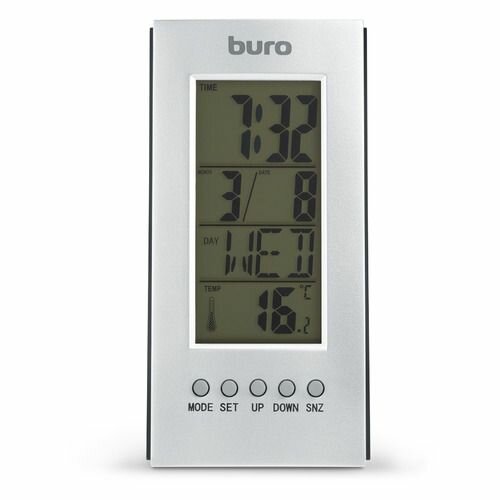 Термометр Buro BU-WSH101-LIGHT, серебристый