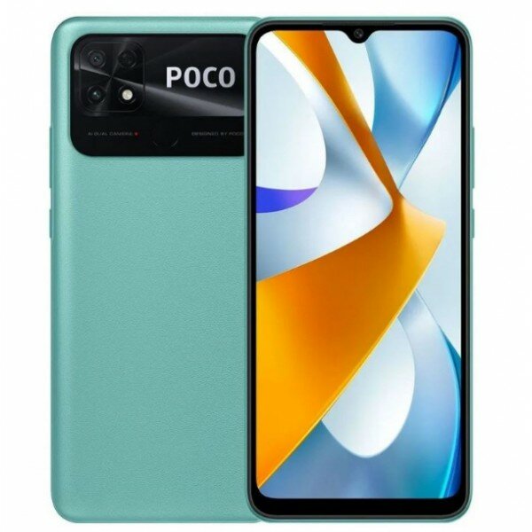 Смартфон Xiaomi Poco C40 4/64Gb, зеленый