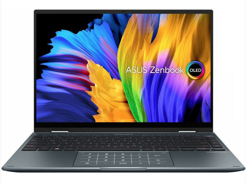 Ноутбук Asus Zenbook 14 Flip UP5401EA-KN501T 14" 2880x1800 OLED/Core i5 1135G7/16GB/SSD512/Win10