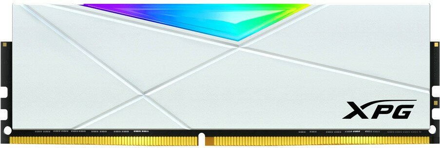 Модуль памяти 16GB ADATA XPG SPECTRIX D50 (AX4U360016G18I-SW50), DDR4 UDIMM, 3600MHz CL18-22-22, 1.35V, RGB + Белый Радиатор