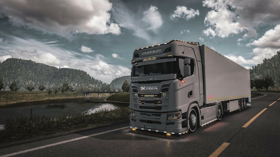 Игра EURO TRUCK SIMULATOR 2 для PC русский перевод Steam электронный ключ