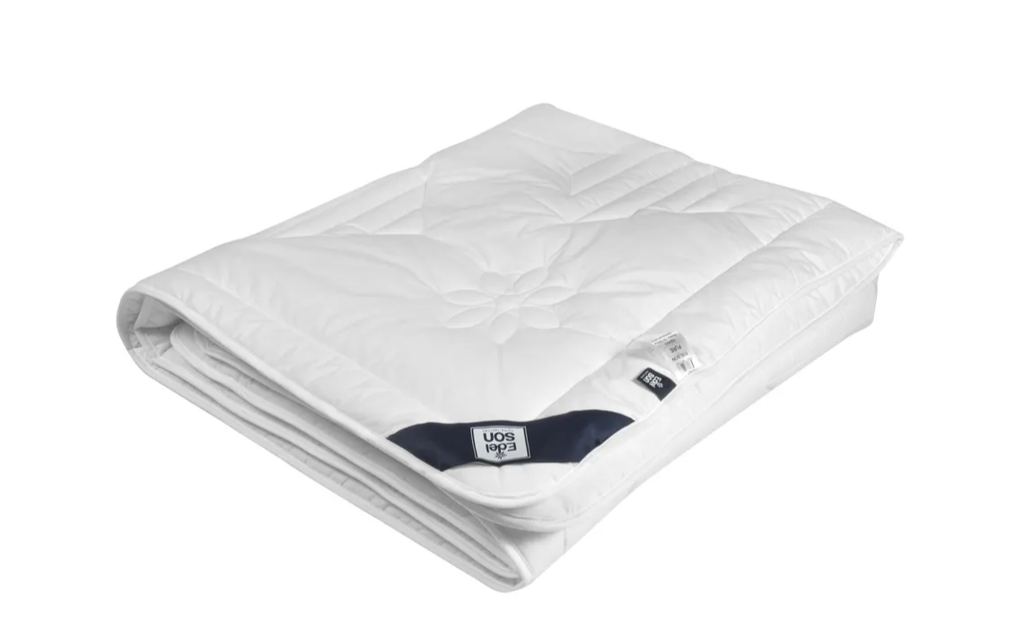 Одеяло Edelson 2-x спальный 200x200 см, Зимнее, с наполнителем Лебяжий пух - фотография № 2