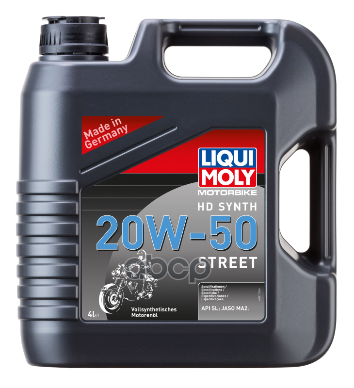 Масло Моторное Liqui Moly Motorbike Hd Street 20W-50 4Л. Liqui moly арт. 3817