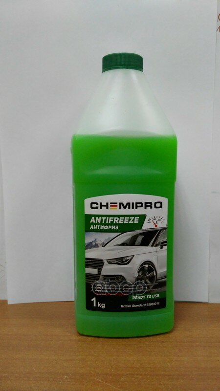 Ch004_антифриз Chemipro G11 Готовый 1kg Зеленый, 0.9л CHEMIPRO арт. CH004