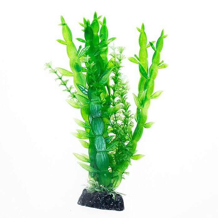 Растение для аквариума, Тритон, растение, пластмасса, 200420/6141, 20 см, 1 шт.