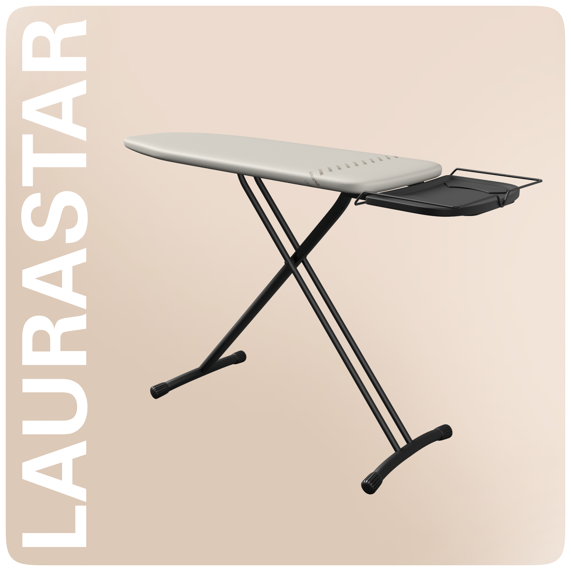 Гладильная доска LAURASTAR Comfortboard Black Cover Beige