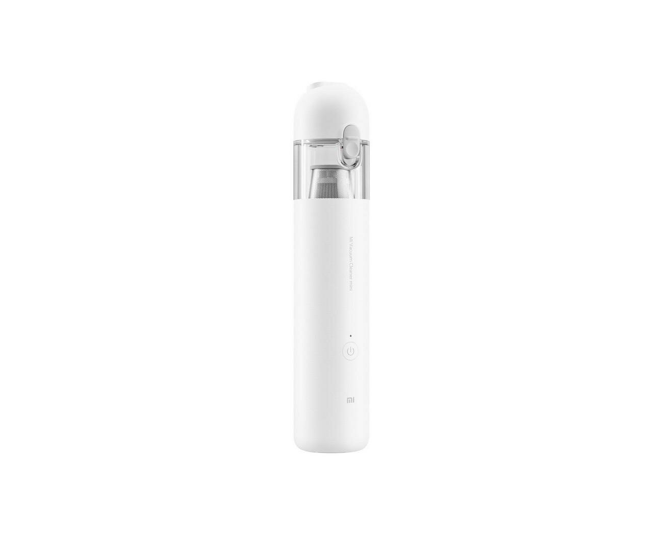 Портативный автомобильный аккумуляторный пылесос Xiaomi Mi Vacuum Cleaner Mini EU (BHR5156EU). Насадки: Щелевая насадка, Щетка с мягкой щетиной