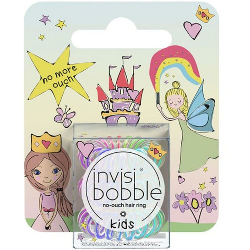 Invisibobble Резинка для волос KIDS Magic Rainbow (с подвесом), 3 шт.