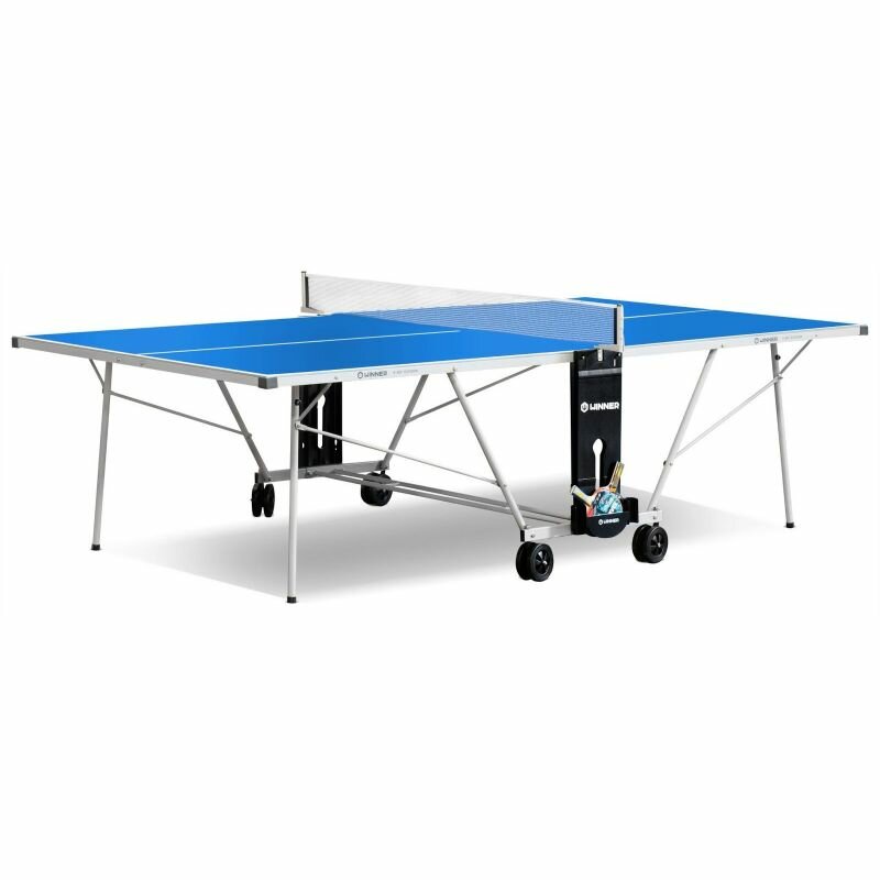 Теннисные столы Weekend Теннисный стол всепогодный Winner S-600 Outdoor (274 х 152,5 х 76 см) с сеткой