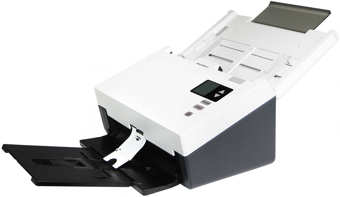 Сканер Avision AD345G A4, 60/120 стр./мин., емкость автоподатчика: 100 листов; Интерфейс: USB3.2 Gen1x1