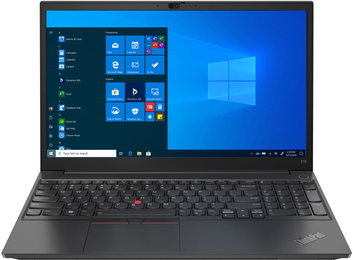ThinkPad E15 Gen 2-ITU 15,6" FHD (1920x1080) AG 250N, i5-1135G7 2.4G, 8GB DDR4 3200, 256GB SSD M.2, Intel Graphics, WiFi,BT, HD Cam, 3cell 45Wh,