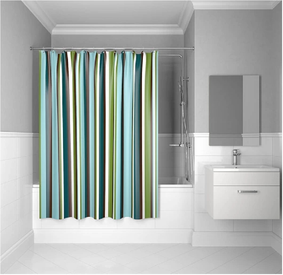 фото Штора д/ванны тканевая Raguza fields (IDDIS) 200*200см