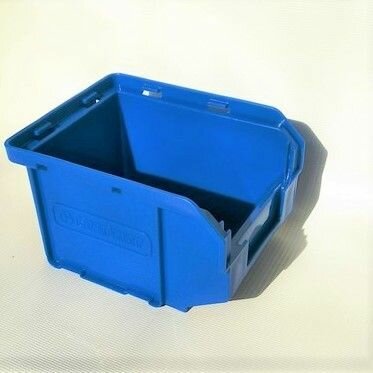 Ящик пластиковый 12х10х7,5 см, синий C-0, старкит - фотография № 4