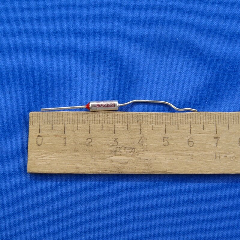 Термопредохранитель 192 градусов на проводе TCH009-192 - фотография № 3