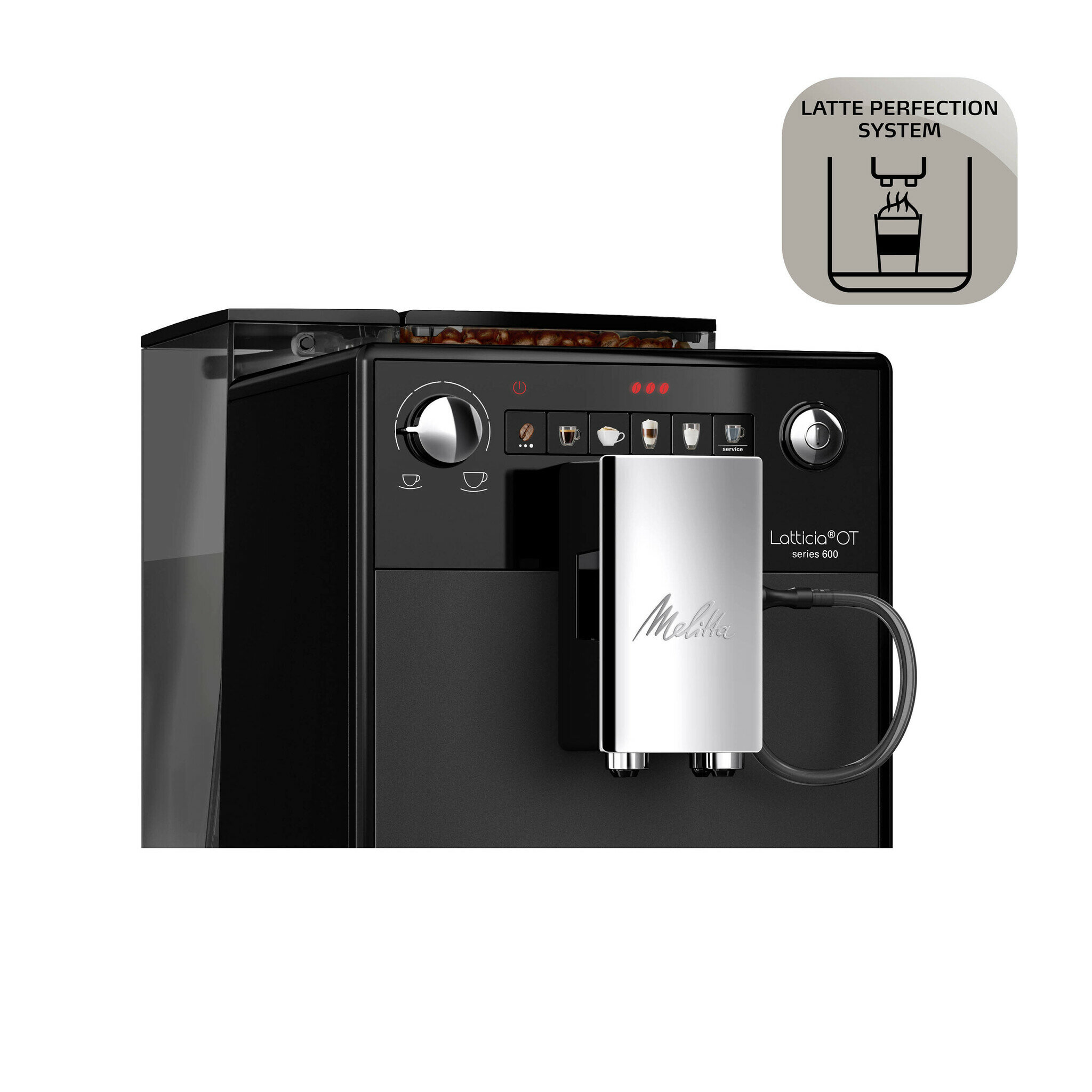 Кофемашина Melitta Latticia OT F30/0-100 черная - фотография № 3